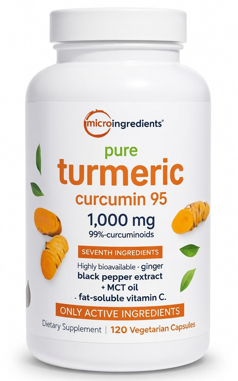 Pure Turmeric - Capsulas de curcuma
