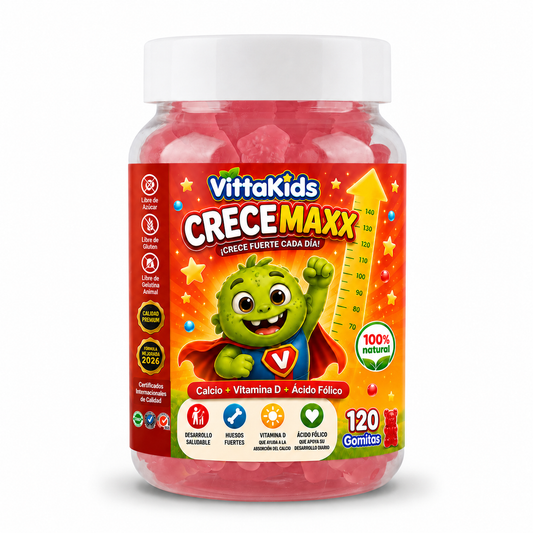 CRECEMAXX: Gomitas para el apoyo del crecimiento