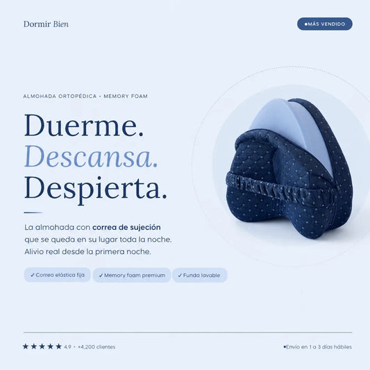 Almohada Ortopedica para piernas