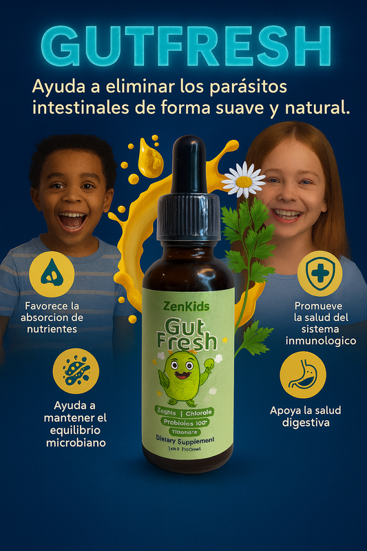 GUTFRESH - SUPLEMENTO PARA NIÑOS
